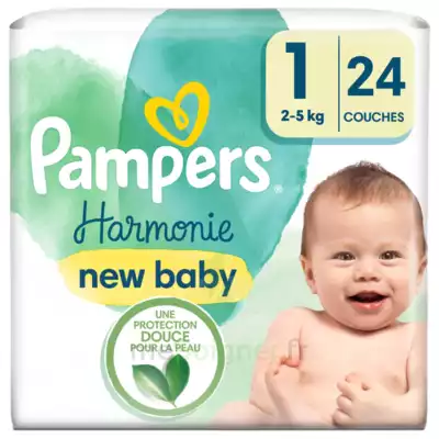 Pampers Harmonie Couche T1 Paquet/24 à Antibes